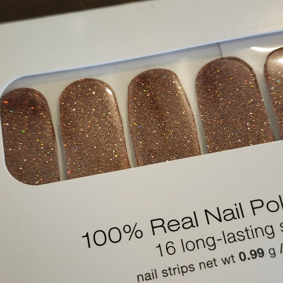 Color Street Glitter Nail Polish Strips-Retired Color "SAHARA JEWEL" NWT - Picture 2 of 9